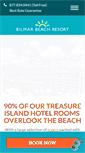 Mobile Screenshot of bilmarbeachresort.com