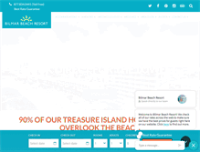 Tablet Screenshot of bilmarbeachresort.com